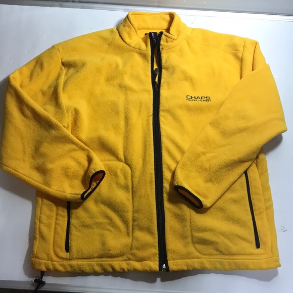 Chaps Other - CHAPS Ralph Lauren Size Men’s XL Yellow Jacket 